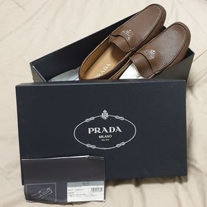 Prada Brown Loafers
